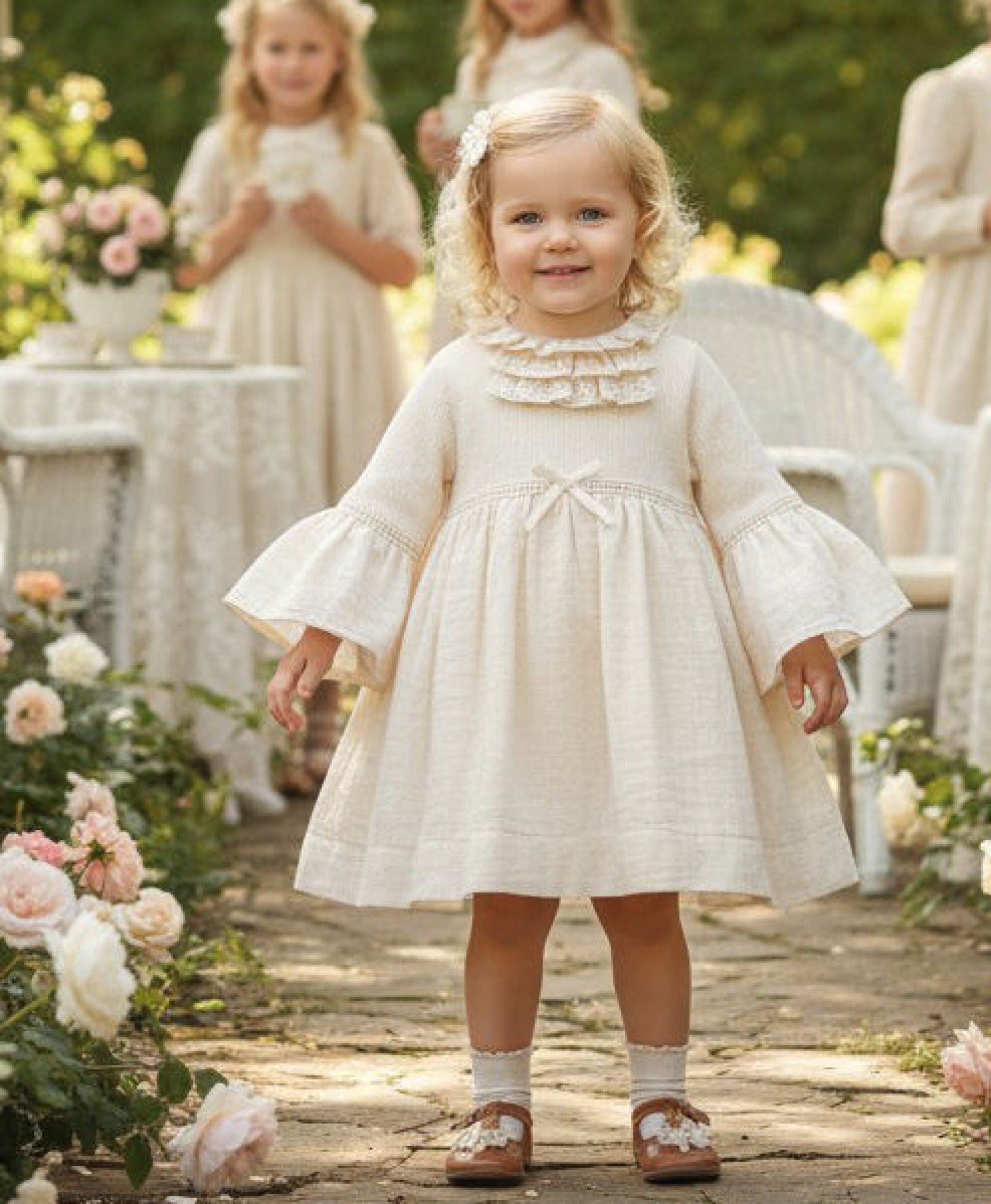 Lace woven dress