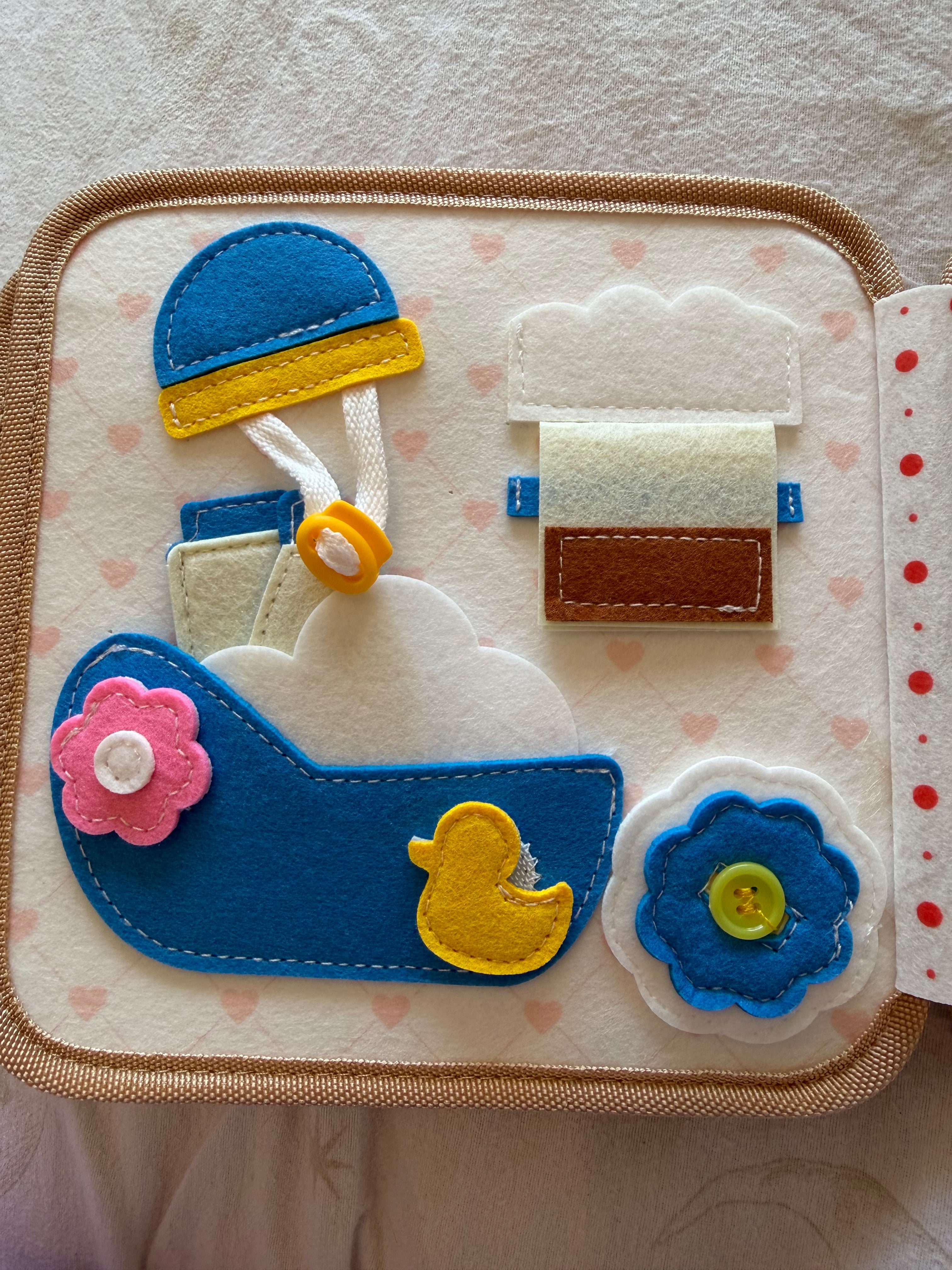 Fairy busy book, Dress up Montessori style Role play