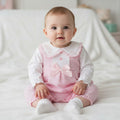 Bow Dungarees Set