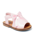 Pink bow hard sole