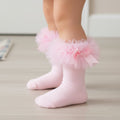 Pink Tutu Bow Sock