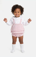 Spanish knit romper set