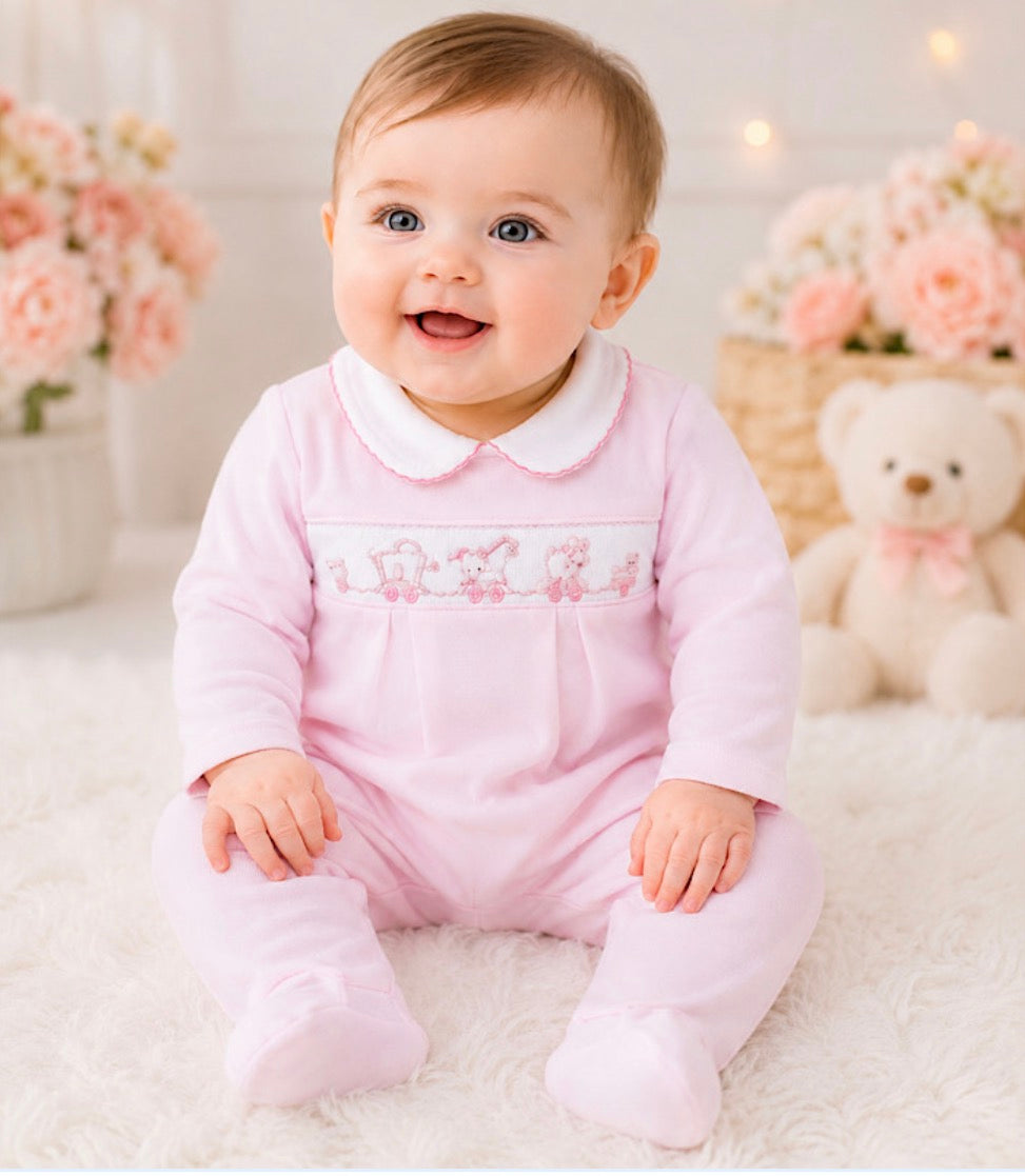 Animal Smock Sleepsuit