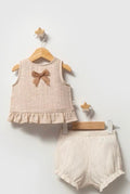 Ruffle Stripe Top & Bloomers