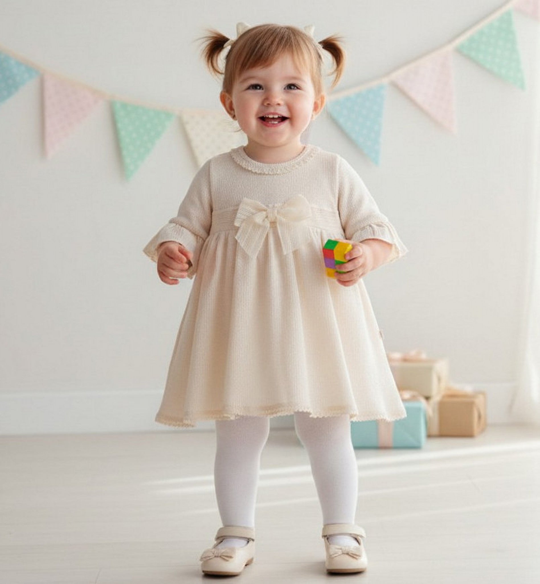 Bow And Lace Dress