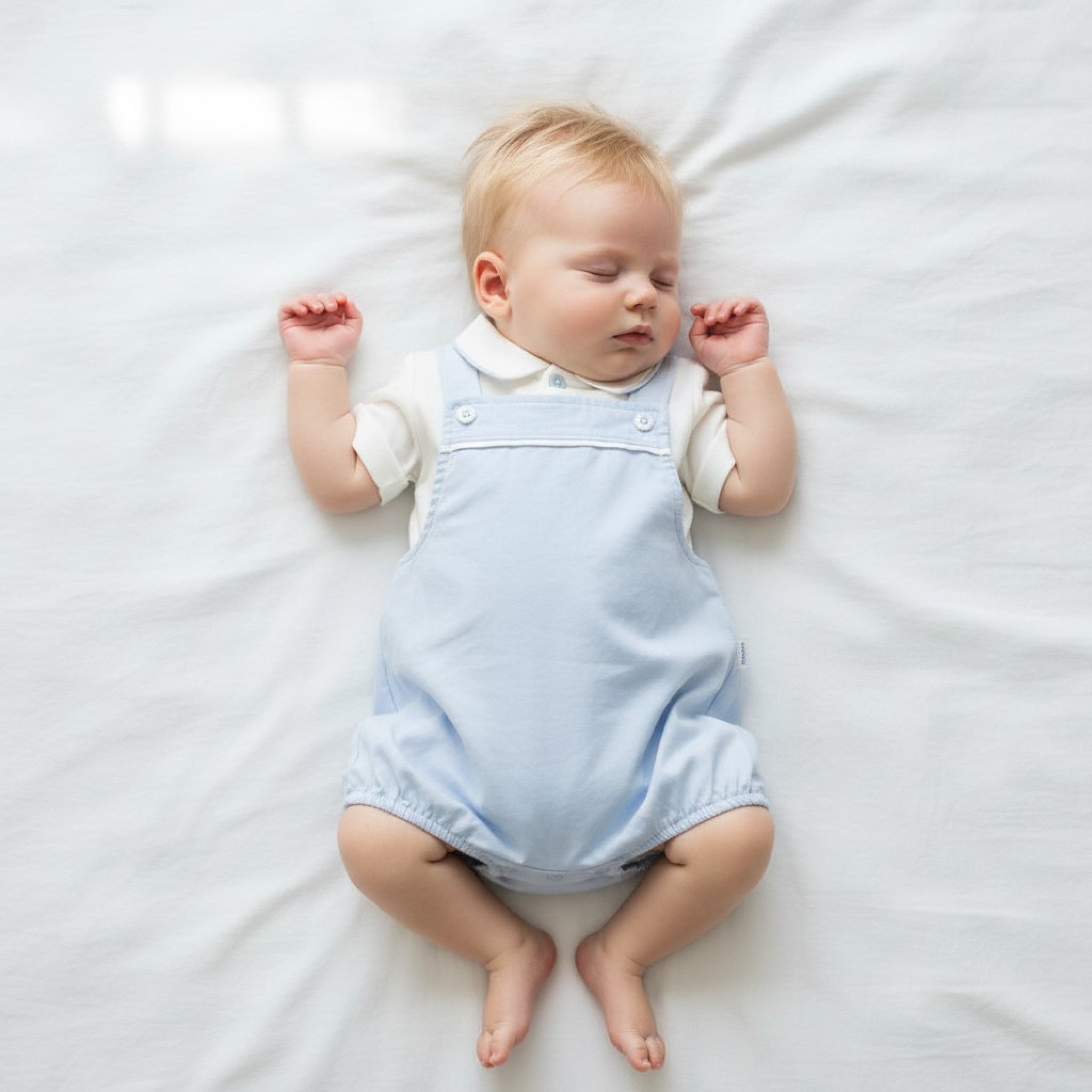 Baby Blue Sky Romper