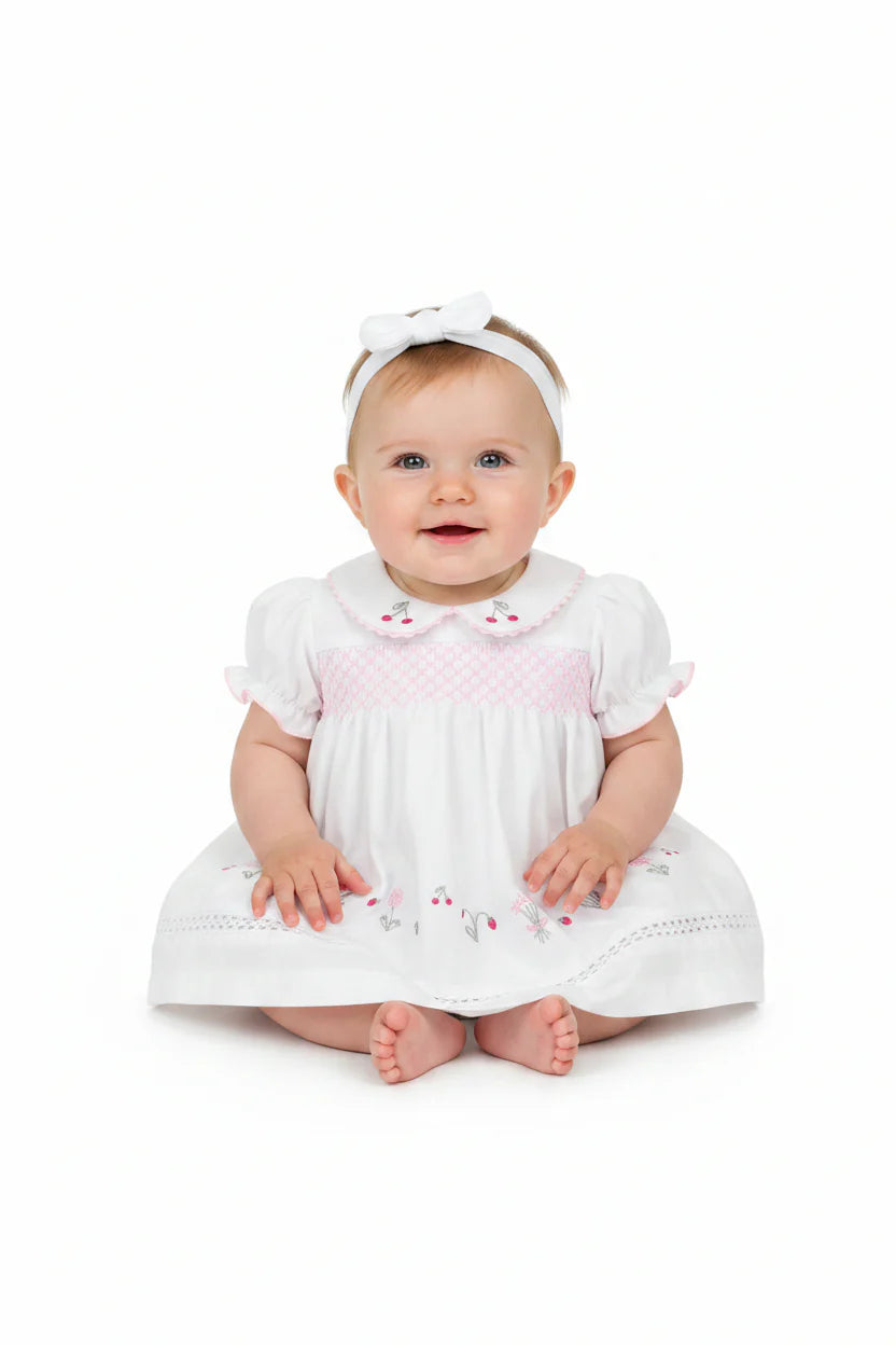 Baby Girl Floral Smock Dress