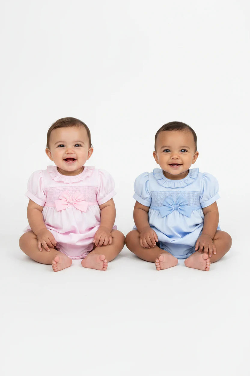 Smock Bow Romper