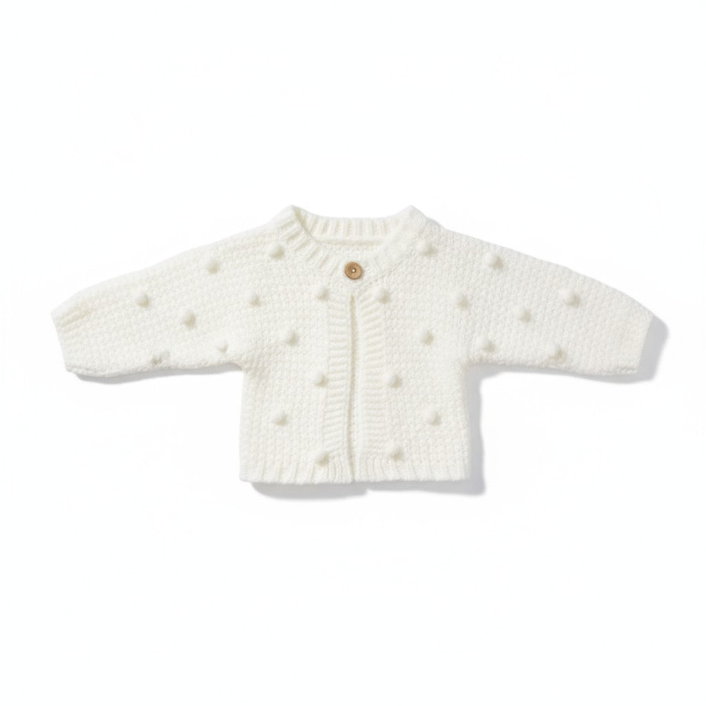 Popcorn Knit Cardigan