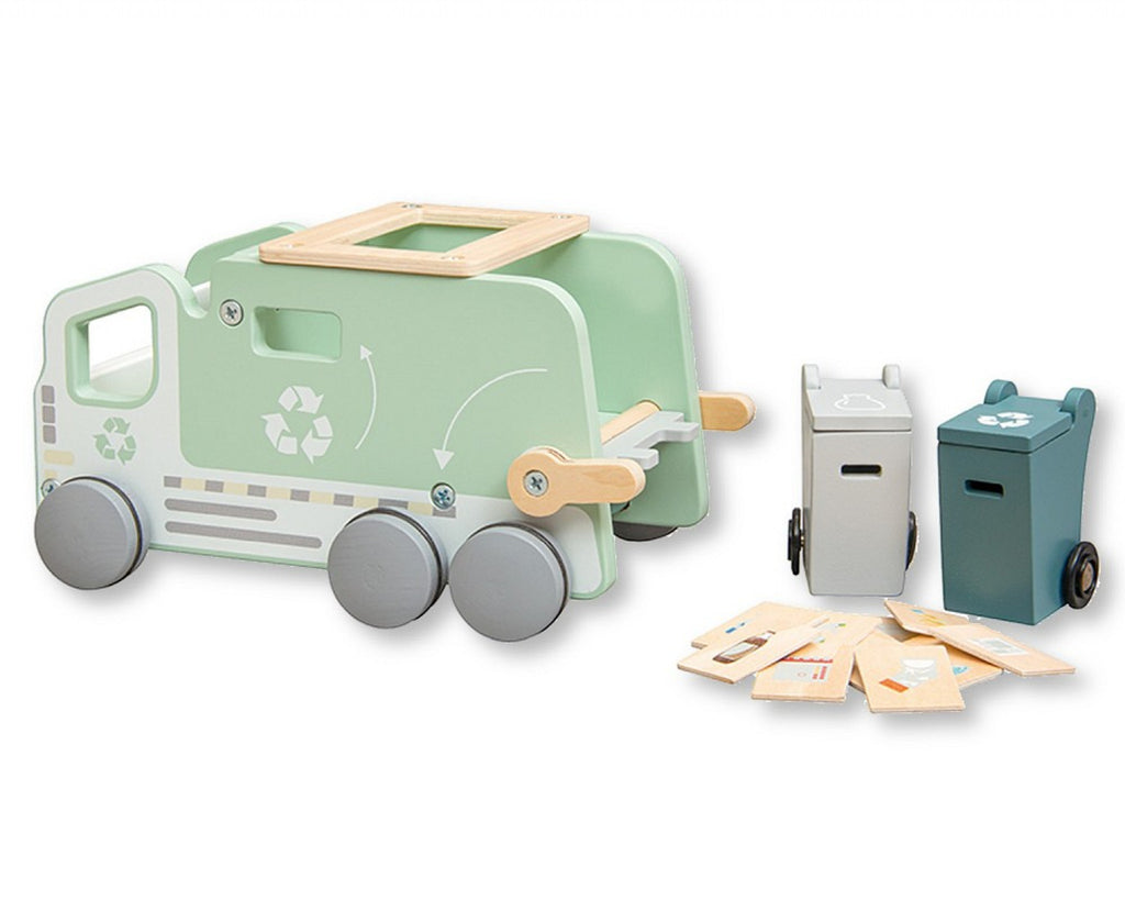 Wooden Recycling Truck