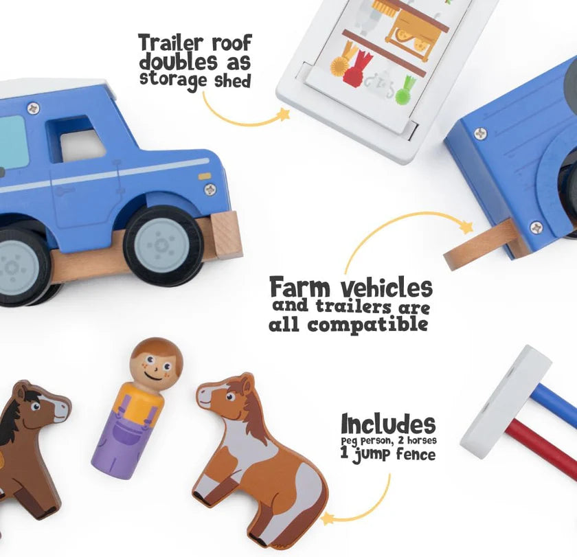 Car and Horse Play Set