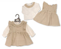 Muslin Bow Pinafore Set